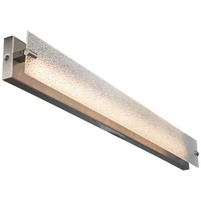 Abra Lighting Blaze 40 1/4" Wide Brushed Nickel Led Vanity Bath Light