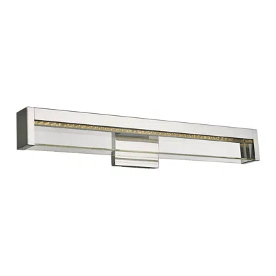Abra Lighting Dazzle 24" Wide Chrome Led Modern Bath Light