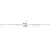 Abra Lighting Epee 58" Wide Chrome Led Vanity Bath Light