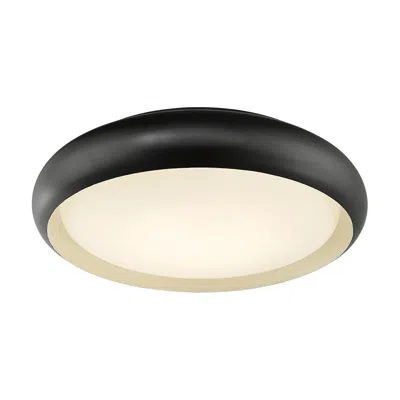 Abra Lighting Euphoria 18" Wide Bronze Modern Led Ceiling Light