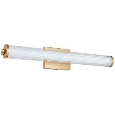 Abra Lighting Macie 24" Wide Brushed Brass Led Vanity Bath Light