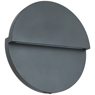 Abra Lighting Mona Lisa 10" Silica Gray Modern Wall Light