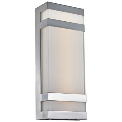 Abra Lighting Proton 14" High Stainless Steel Led Outdoor Wall Light