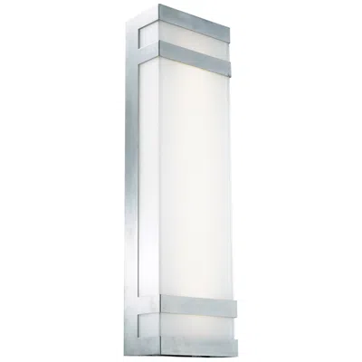 Abra Lighting Proton 18 3/4" High Stainless Steel Led Outdoor Wall Light