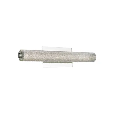 Abra Lighting Radius 20" Wide Brushed Nickel Tube Led Modern Bath Light