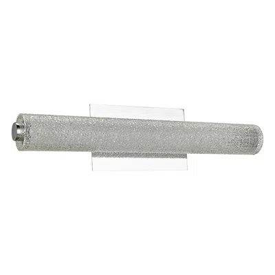 Abra Lighting Radius 20" Wide Chrome Tube Led Modern Bath Light