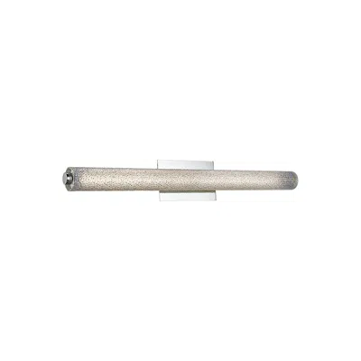 Abra Lighting Radius 31 1/2" Wide Brushed Nickel Tube Led Modern Bath Light