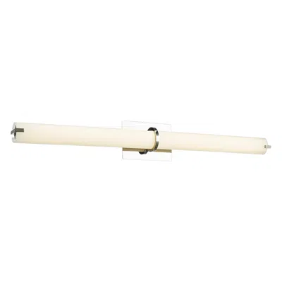 Abra Lighting Squire 26 1/4" Wide Chrome Round Led Modern Bath Light