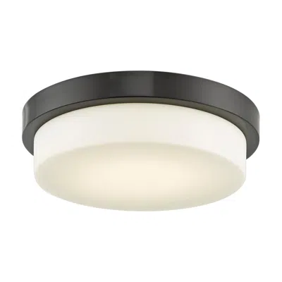 Abra Lighting Step 13" Wide Bronze Led Modern Ceiling Light