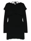 Abra Long-sleeved Dress In Black