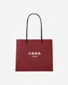 Abra Shopping Bag Garnet
