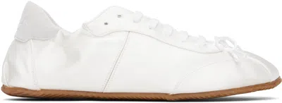 Abra White Ballerina Sneakers