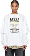 Abra White Double 'since 2019' T-shirt In White 10