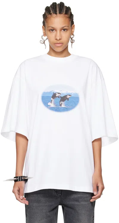 Abra White Orca T-shirt