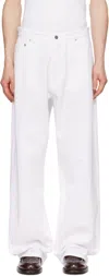 Abra White Poster Jeans In White