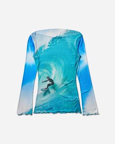 Abra Women S Wave Mesh Top