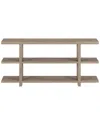 Abraham + Ivy Acosta 64 Wide Rectangular Console Table In Grey