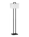 Abraham + Ivy Adair Blackened Bronze Floor Lamp In Black