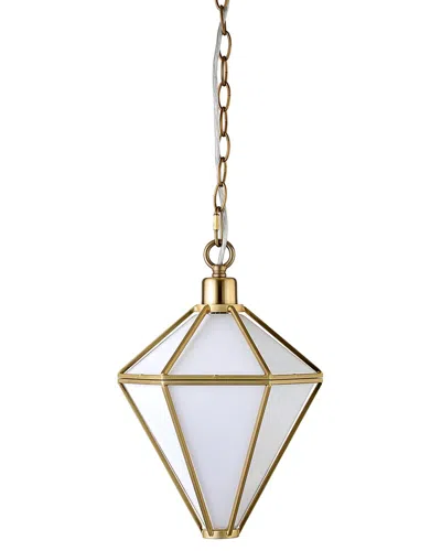 Abraham + Ivy Adara Pendant Light In Brass