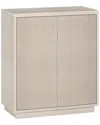 Abraham + Ivy Alston 28in Rectangular Accent Cabinet In White