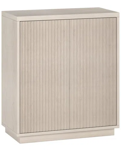 Abraham + Ivy Alston 28in Rectangular Accent Cabinet In White