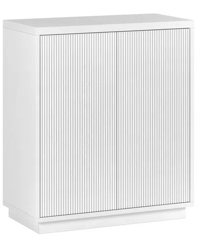 Abraham + Ivy Alston 28 Wide Rectangular Accent Cabinet In Whit In White
