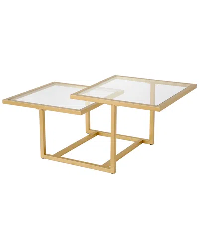 Abraham + Ivy Anderson Coffee Table In Gold