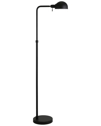 Abraham + Ivy Arundel 66 Tall Integrated Led Floor Lamp With Metal Shade In Black