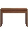 Abraham + Ivy Ashcroft 48in Rectangular Desk In Brown