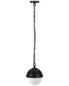 Abraham + Ivy Aurora 9in Pendant With Glass Shade