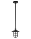 Abraham + Ivy Bay Lantern Pendant In Black