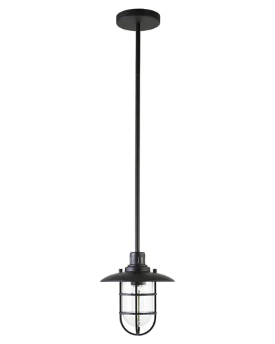Abraham + Ivy Bay Lantern Pendant In Black