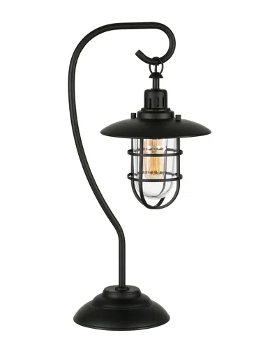 Abraham + Ivy Bay Nautical Lantern Lamp In Black