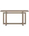 Abraham + Ivy Breslow 55 Wide Rectangular Console Table In Anti