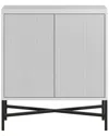 Abraham + Ivy Brighton 28 Wide Rectangular Accent Cabinet In White