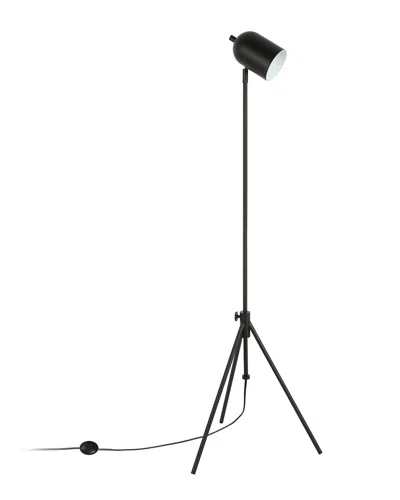 Abraham + Ivy Bruno Blackened Bronze Tripod Floor Lamp