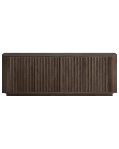 Abraham + Ivy Canton Rectangular Stand For Tvs Up To 75in In Brown