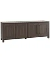 Abraham + Ivy Chabot Rectangular Tv Stand For Tvs Up To 80in In Brown