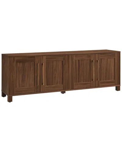 Abraham + Ivy Chabot Rectangular Stand For Tvs Up To 80in In Brown