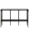 Abraham + Ivy Dafna Console Table In Black