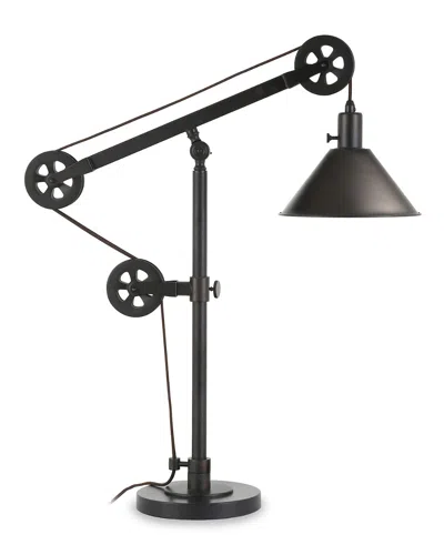 Abraham + Ivy Descartes 29in Table Lamp In Black