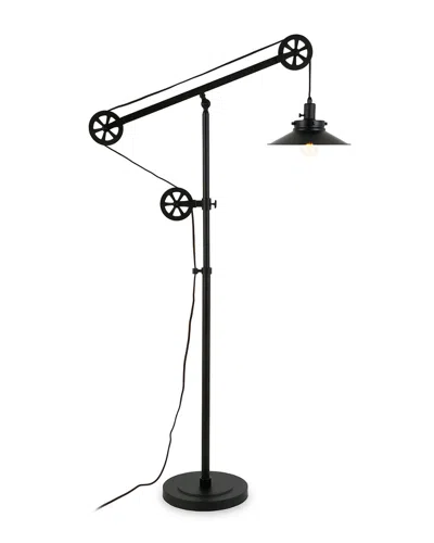 Abraham + Ivy Descartes Wide Brim 70in Floor Lamp