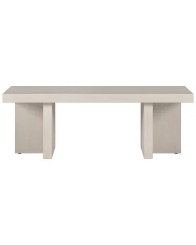 Abraham + Ivy Dimitra 44in Rectangular Coffee Table In Burgundy