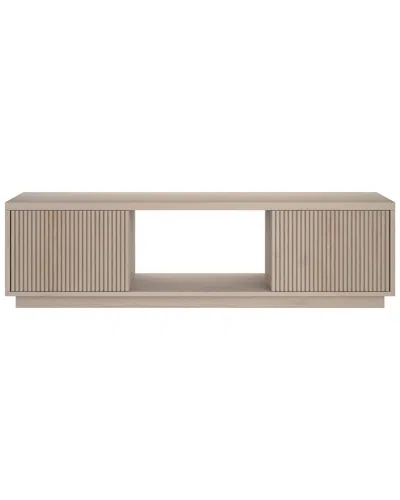 Abraham + Ivy Dorian Rectangular Tv Stand For Tvs Up To 65in In Brown