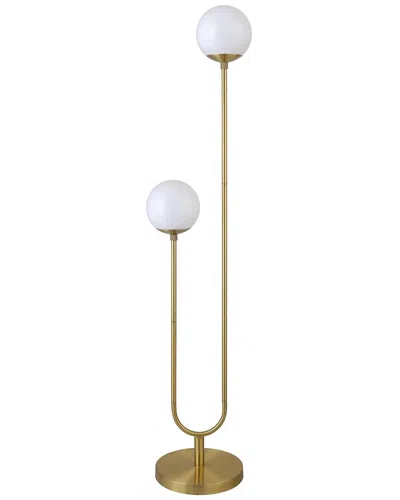 Abraham + Ivy Dufrene 2-light Floor Lamp In White
