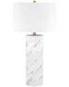Abraham + Ivy Elise 30in Table Lamp With Fabric Shade