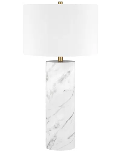 ABRAHAM + IVY ABRAHAM + IVY ELISE 30IN TABLE LAMP WITH FABRIC SHADE