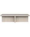 Abraham + Ivy Elna 54in Rectangular Coffee Table