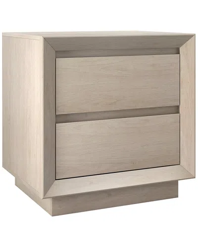 Abraham + Ivy Emmett 24 Wide Rectangular Nightstand In Neutral
