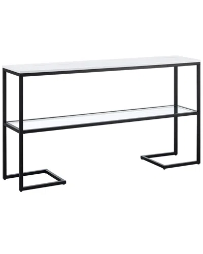 Abraham + Ivy Errol 55in Rectangular Console Table In Black